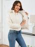 'Celandine' Hooded Cropped Coat - Celes Fashion